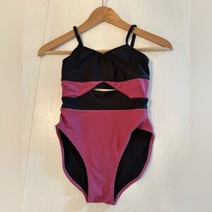 Oh La La Color Block Leotard